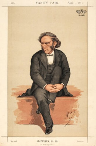 "Ape" (Carlo Pellegrini). Lord Lyttleton. "A man of position". Statesmen, No.80. [[bmid:2054900]]