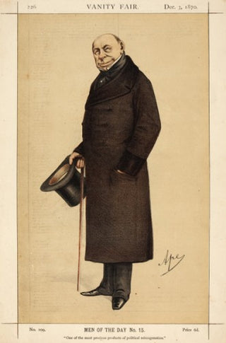 "Ape" (Carlo Pellegrini). Baron De Brunnow. "One of the most precious products of political miscegenation". Men of the Day No.15. [[bmid:2054901]]