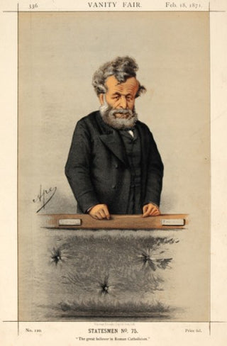 "Ape" (Carlo Pellegrini). George Hammond Whalley MP. "The great believer in Roman Catholicism." Statesmen, No.75. [[bmid:2054928]]