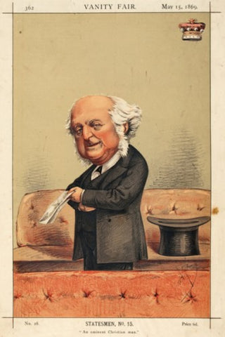 "Ape" (Carlo Pellegrini). Lord Westbury. "An Eminent Christian man". Statesmen, No.15. [[bmid:2054929]]