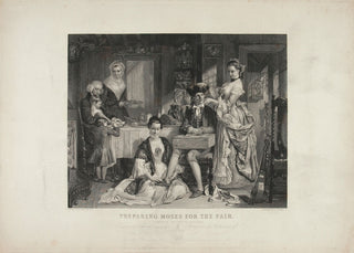 MACLISE, D. Preparing Moses for the Fair.