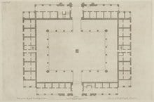 Load image into Gallery viewer, HULSBERGH, after Colen Campbell (1676-1729) Plan of the Royal Exchange London.
