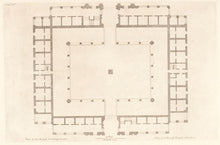 Load image into Gallery viewer, HULSBERGH, after Colen Campbell (1676-1729) Plan of the Royal Exchange London.
