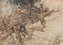 Load image into Gallery viewer, RACKHAM, Arthur. O monstrous! O strange! We are haunted. Pray, masters! Fly, masters! Help!