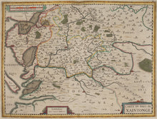 Load image into Gallery viewer, HONDIUS, J &amp; H. Carte du Pais de Xaintonge. (Map of Western France)