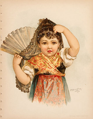 Maud Humphrey. Spanish Child.