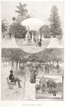 Load image into Gallery viewer, VARIOUS. Pleasure Grounds, Sydney. (Hyde Park and the Botanical Gardens)