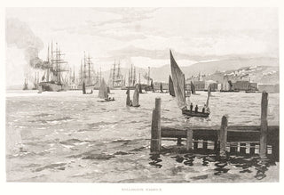 SCHELL, Fred B. Wellington Harbour.
