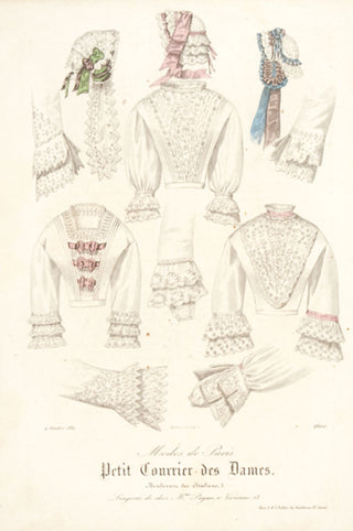 ROSSIN. Mode de Paris Petit Courrier des Dames.
