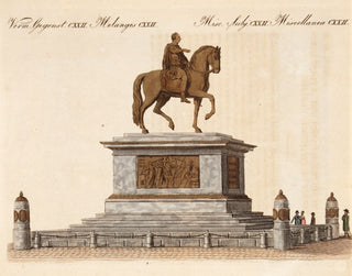 BERTUCH, Friedrich Justin. Equestrian Statue of Joseph II, before the Imperial Palace in Vienna.