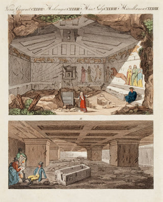 BERTUCH, Friedrich Justin. Catacombs of the ancient Etruscan town of Tarquinia.