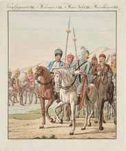 Load image into Gallery viewer, BERTUCH, Friedrich Justin. Irregular Russian light horse. (Miscellanea. CXL)