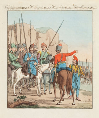 BERTUCH, Friedrich Justin. Russian irregular light horse. (Miscellanea. CXXXIX)