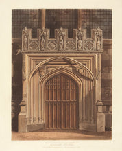 Load image into Gallery viewer, ACKERMANN, Rudolph. West Entrance to the Chapel of Magdalen College.