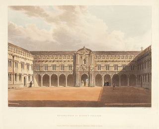 ACKERMANN, Rudolph. Quadrangle of St. John's College.