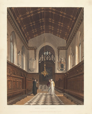 ACKERMANN, Rudolph. Jesus College Chapel.