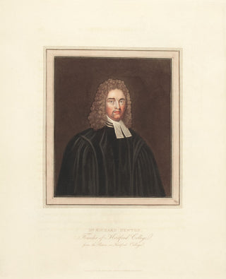 ACKERMANN, Rudolph. Dr. Richard Newton, Founder of Hertford College.