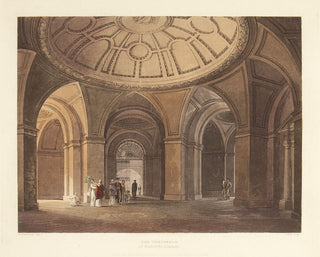 ACKERMANN, Rudolph. The Vestibule of Radcliffe Library.
