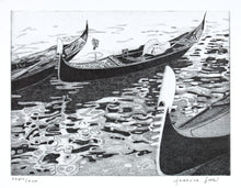 Load image into Gallery viewer, GALLI, Federica. Tre gondole.