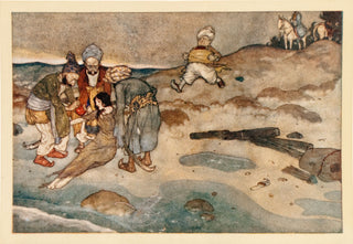 DULAC, Edmund. And presently feeling myself lifted by men's hands.