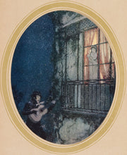 Load image into Gallery viewer, DULAC, Edmund. O Ursula, for thee my heart is burning,- but I'm so cold! (The Chilly Lover)