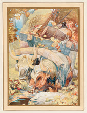 Load image into Gallery viewer, DETMOLD, Edward J. The Oxen and the Axle-Trees.