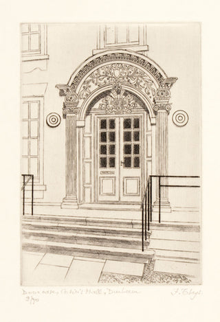 THEYS, Freddy. Doorcase, Cosin's Hall, Durham.