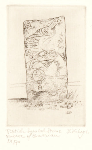 THEYS, Freddy. Pictish Symbol Stone, Knowe of Burrian.