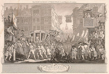 Load image into Gallery viewer, HOGARTH, William. The Industrious 'Prentice. Lord-Mayor of London. (Plate.12)