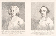 Load image into Gallery viewer, HOGARTH, William. The Right Hon. Henry Fox, Lord Holland &amp; The Right Hon. James Caulfield Earl of Charlemount of the Kingdom of Ireland.
