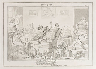 CRUIKSHANK, George. Fitting Out.