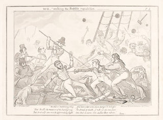 CRUIKSHANK, George. Mr B_ seeking the Bubble reputation._