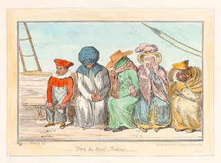 CRUIKSHANK, George. From the West Indies.