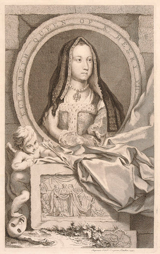 HOUBRAKEN, J. Elizabeth Queen of King Henry VII.