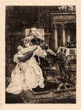 Load image into Gallery viewer, ERNST. R. [Young Girl playing the Lute]