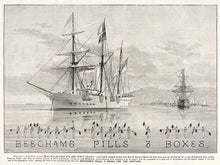 Load image into Gallery viewer, Unknown. Beechams Pills. 3 Boxes for the Captain.
