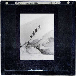 ALPINE SLIDES. A Collection of 72 Black and White Alpine Slides.