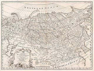 BOWEN, Emanuel. A New and Accurate Map of the Whole Russian Empire.