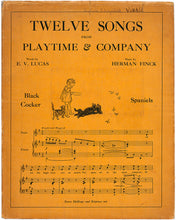 Load image into Gallery viewer, LUCAS, L.V. (words by). Herman FLICK (music by). Twelve Songs From Playtime &amp; Company.