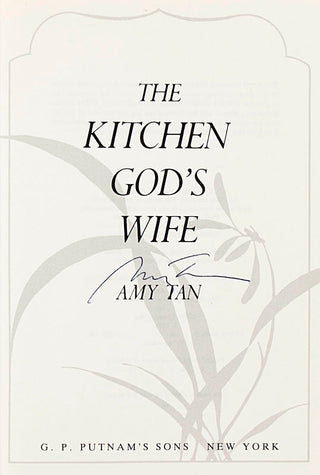 TAN, Amy. The Kitchen God's Wife.