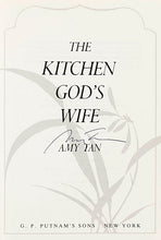 Load image into Gallery viewer, TAN, Amy. The Kitchen God's Wife.