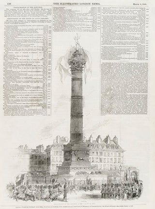 Anon. The Column of July (Colonne de Juillet).