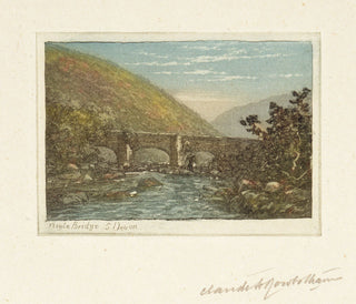 ROWBOTHAM, Claude Hamilton. Fingle Bridge. South Devon.