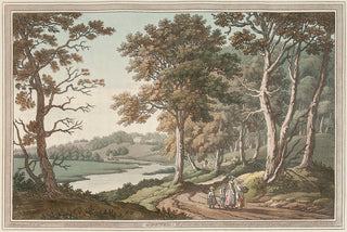 STADLER, J.C. View of Nuneham, from the Wood.