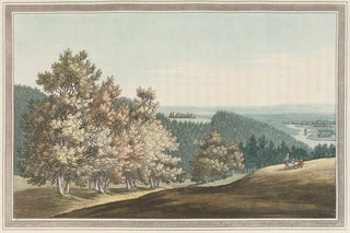 STADLER, J.C. Scene at Park Place including the Druids Temple.