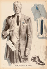 Load image into Gallery viewer, CHOISELAT, Jean. La Mode Masculine, printemps - été 1950.