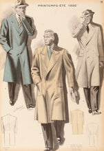 Load image into Gallery viewer, CHOISELAT, Jean. La Mode Masculine, printemps - été 1950.