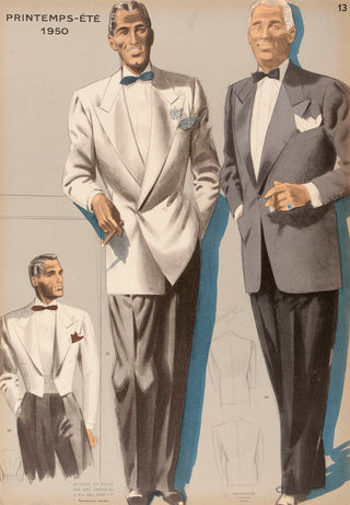 CHOISELAT, Jean. La Mode Masculine, printemps - été 1950.