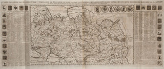 CHATALAIN, H. Carte generale des Etats du Czar. Empereur de Moscovie ou L'On Voit ce que ce Prince Possede en Europe... (Map of Russia Tartary with part of China).