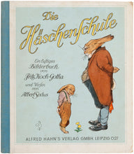 Load image into Gallery viewer, SIXTUS, Albert (verses by). Fritz KOCH-GOTHA (illustrator). Die Häschenschule ["Rabbit School"].